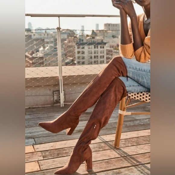 Aubriana Over-the-Knee Heeled Boot 8.5 MSRP $65 - Picture 2 of 8